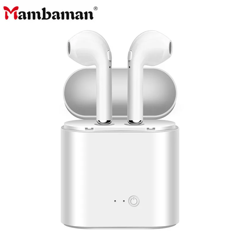 i7s TWS Wireless Bluetooth Earphones With Charging Box In-Ear Music Earbuds Set Stereo Headset for iphone X 6 7 8 Samsung Xiaomi
i7s TWS Wireless Bluetooth Earphones With Charging Box In-Ear Music Earbuds Set Stereo Headset for iphone X 6 7 8 Samsung Xiaomi