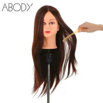24" 30% Real Human Hair Dummy Head Hair Cutting Braiding Practice Head + Clamp Holder Salon Hairdressing Training Head Tool
24" 30% Real Human Hair Dummy Head Hair Cutting Braiding Practice Head + Clamp Holder Salon Hairdressing Training Head Tool