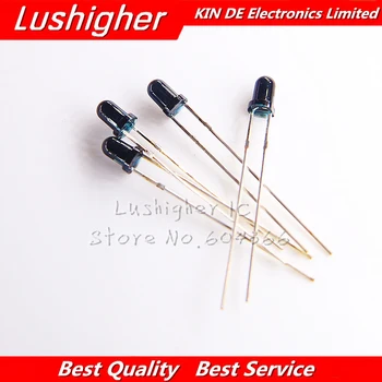 100pcs LED 3mm 940nm IR Receiving Diode Round Tube Light LED
100pcs LED 3mm 940nm IR Receiving Diode Round Tube Light LED