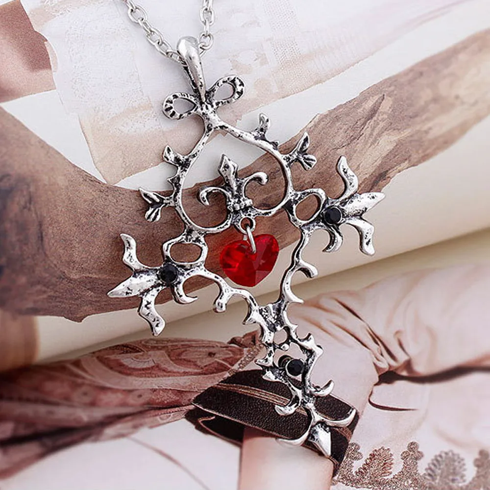 Gothic Pendant Necklace Women Necklaces Chain Necklace Lady Jewelry Retro Choker Cross Heart Pendant Collares De Moda 2019 L0606
Gothic Pendant Necklace Women Necklaces Chain Necklace Lady Jewelry Retro Choker Cross Heart Pendant Collares De Moda 2019 L0606