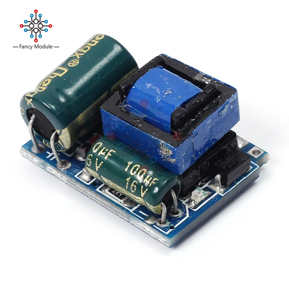 AC-DC 5V 600mA 3W Isolated Switching Power Supply Module 220V to 5V Buck Step Down Module Voltage Regulator for Arduino
AC-DC 5V 600mA 3W Isolated Switching Power Supply Module 220V to 5V Buck Step Down Module Voltage Regulator for Arduino