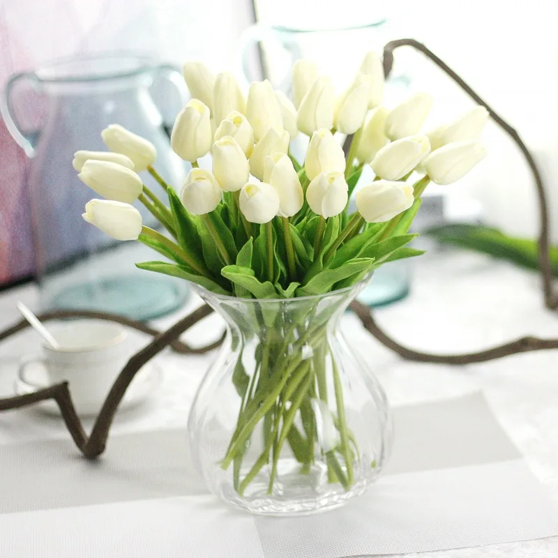 31pcs/lot Tulip Artificial Flowers Real Touch Wedding Decor Bouquet Artificial Silk Flowers for Home Garden Party Decoration
31pcs/lot Tulip Artificial Flowers Real Touch Wedding Decor Bouquet Artificial Silk Flowers for Home Garden Party Decoration