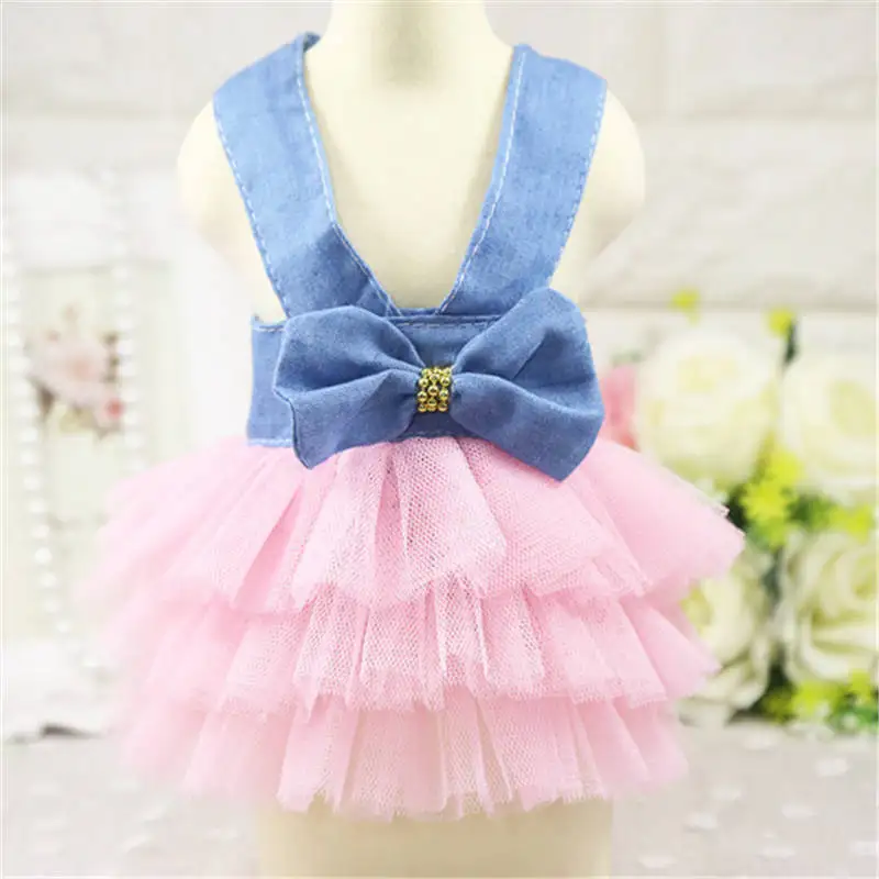 Fashion summer Autumn Pet Dog Dress Clothes Sweet Princess Dress Small Medium Dogs Pet Teddy Puppy Wedding Dresses
Fashion summer Autumn Pet Dog Dress Clothes Sweet Princess Dress Small Medium Dogs Pet Teddy Puppy Wedding Dresses