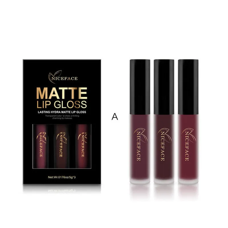 3 color set lip gloss matte matte non-stick cup liquid lipstick 2019 4 color lip makeup beauty cosmetics matte lipstick liquid
3 color set lip gloss matte matte non-stick cup liquid lipstick 2019 4 color lip makeup beauty cosmetics matte lipstick liquid