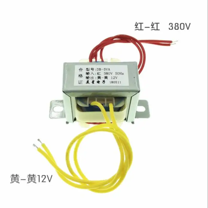 12V 0.42A Transformer 5VA EI41 Transformer 380V input Power Transformer for power supply transformer
12V 0.42A Transformer 5VA EI41 Transformer 380V input Power Transformer for power supply transformer