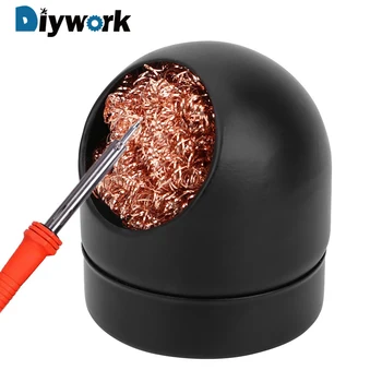 DIYWORK Anti-static cleaning device With Stand Set Welding Soldering Solder Iron Tip Cleaner Steel wire remover
DIYWORK Anti-static cleaning device With Stand Set Welding Soldering Solder Iron Tip Cleaner Steel wire remover