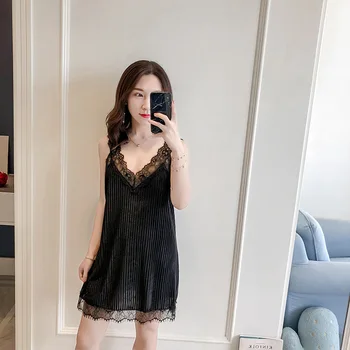 Navy Blue velvet Sleep Robe Sexy Woman Strap Top Sleepwear Nightdress Bathrobe Home Wear Nightgown Bath Gown Sleepshirts M-XL
Navy Blue velvet Sleep Robe Sexy Woman Strap Top Sleepwear Nightdress Bathrobe Home Wear Nightgown Bath Gown Sleepshirts M-XL