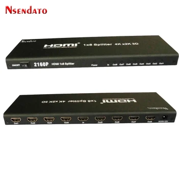 Nesendato HDMI Splitter 1x8 4Kx2K 1 In 8 Out HDMI Switcher Converter with DC Adapter Support 4k 3D 1080p For HDTV
Nesendato HDMI Splitter 1x8 4Kx2K 1 In 8 Out HDMI Switcher Converter with DC Adapter Support 4k 3D 1080p For HDTV