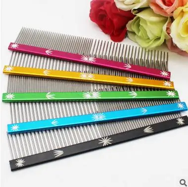 25cm or 20cm Pet Dog Comb Multi-Colored Grooming Comb For Shaggy Cat Dogs Barber Grooming Tool Salon 5 Color
25cm or 20cm Pet Dog Comb Multi-Colored Grooming Comb For Shaggy Cat Dogs Barber Grooming Tool Salon 5 Color