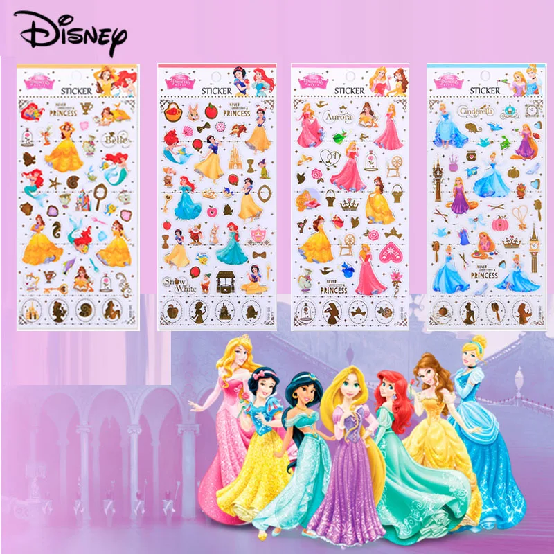 4-12 Sheets/set Disney Children's Stickes Snow White Princess and Anna Princess kids rooms decor diary notebook decoration toy
4-12 Sheets/set Disney Children's Stickes Snow White Princess and Anna Princess kids rooms decor diary notebook decoration toy