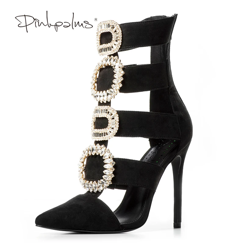 Brand Pink Palms Women Summer Shoes High Heels Pointed Toe Sandals Women Ankle Boots Crystal Diamond Leather Sandals Women
Brand Pink Palms Women Summer Shoes High Heels Pointed Toe Sandals Women Ankle Boots Crystal Diamond Leather Sandals Women