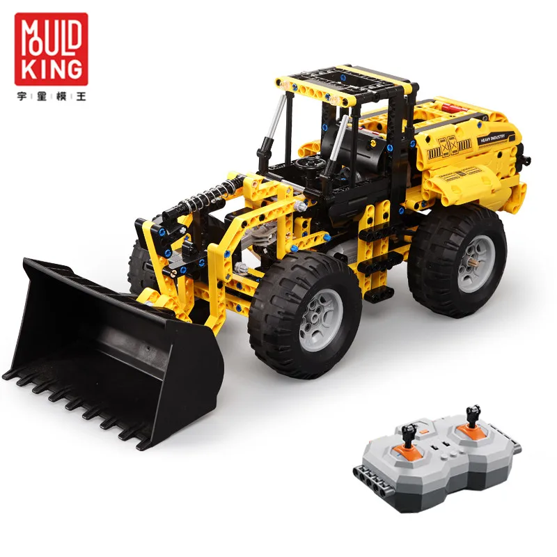 Mould King Wheel Loaders Kids Building Blocks 2.4GHz Remote Control Rubber Tires Set Military Bricks Educational Toys
Mould King Wheel Loaders Kids Building Blocks 2.4GHz Remote Control Rubber Tires Set Military Bricks Educational Toys