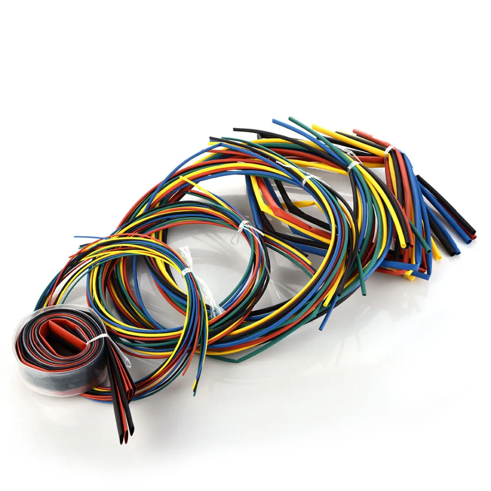 55M/pack Insulation Polyolefin Ratio 2:1 Heat Shrink Tubing 11 sizes 6 Colour Shrinkable Tube Sleeving Set
55M/pack Insulation Polyolefin Ratio 2:1 Heat Shrink Tubing 11 sizes 6 Colour Shrinkable Tube Sleeving Set