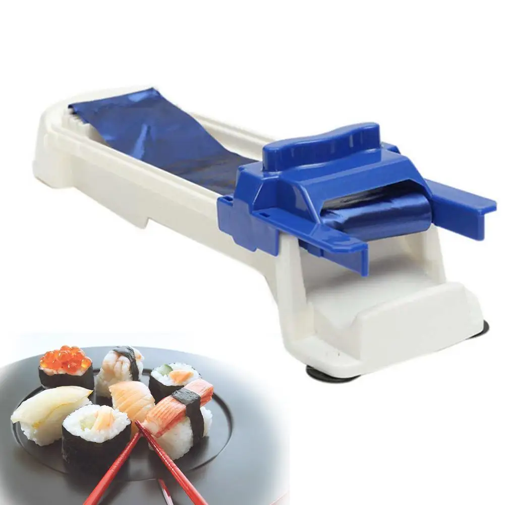 DIY Kitchen Meat slicer Sushi Roller Machine Grape Cabbage Leaves Rolling Tool Maker Roll |