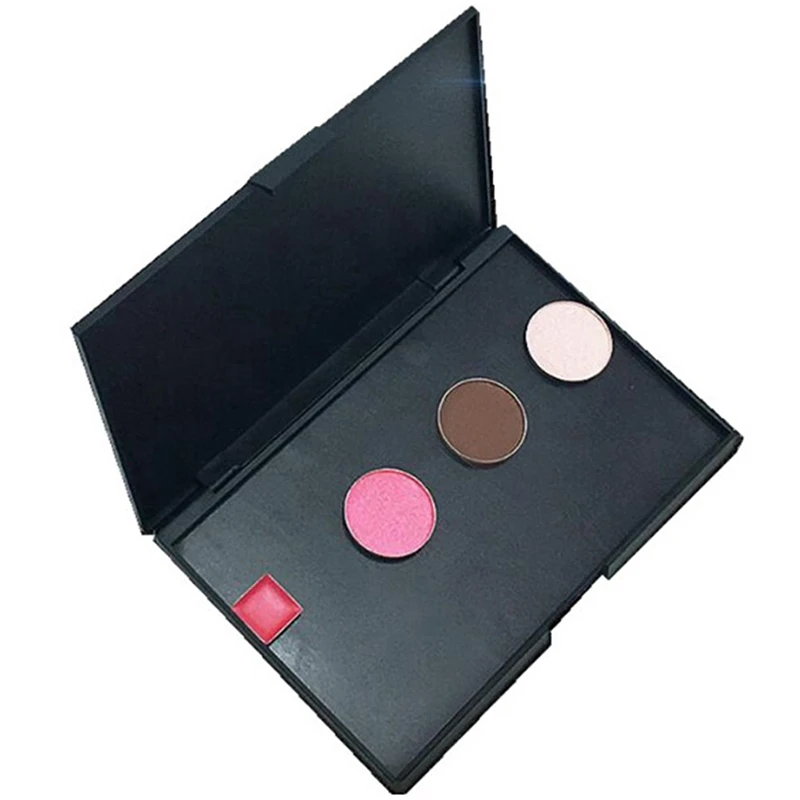 High Quality Empty Magnetic Eyeshadow Pigment Removable Aluminum Palette Pans Makeup Accessories
High Quality Empty Magnetic Eyeshadow Pigment Removable Aluminum Palette Pans Makeup Accessories