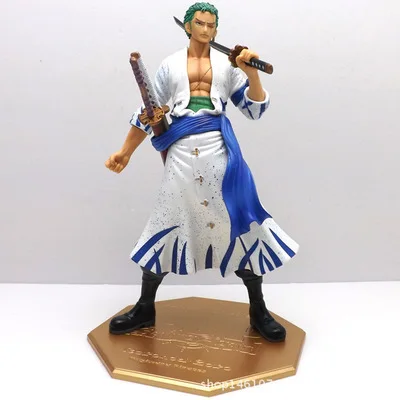 Anime One Piece Roronoa Zoro White Ver. Action Figure PVC Collection Model Toy Gift With Box 23cm
Anime One Piece Roronoa Zoro White Ver. Action Figure PVC Collection Model Toy Gift With Box 23cm