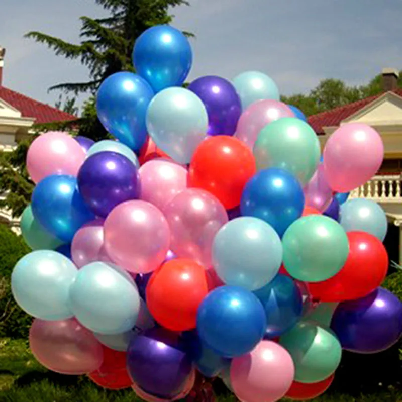 10pcs Multicolor 10inch Pearl Latex Balloons Wedding Decoration kids happy birthday ballons 1.5g Globos Event & Party Supplies
10pcs Multicolor 10inch Pearl Latex Balloons Wedding Decoration kids happy birthday ballons 1.5g Globos Event & Party Supplies