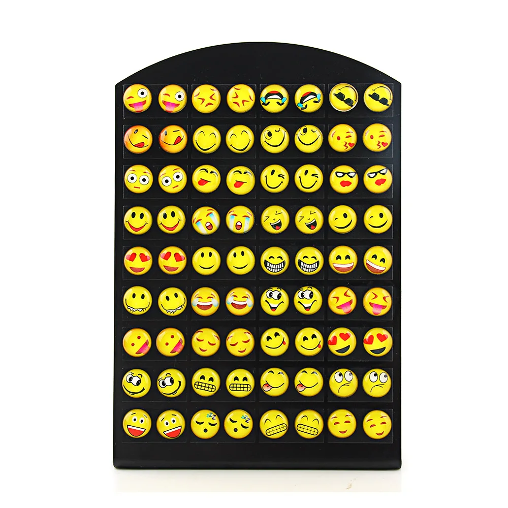 36 Pairs Emoji Stud Earring for Women Girls Trendy Happy Face Ear Jewelry Christmas Kids Gifts with display
36 Pairs Emoji Stud Earring for Women Girls Trendy Happy Face Ear Jewelry Christmas Kids Gifts with display