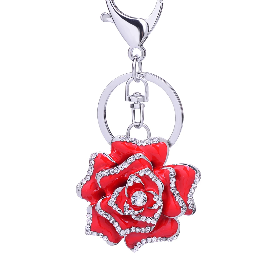 Exquisite Peony roses Keyring Creative Rhinestone Flowers Keychain Purse Bag Buckle For Car Party Gift Keyfobs Accessories R015
Exquisite Peony roses Keyring Creative Rhinestone Flowers Keychain Purse Bag Buckle For Car Party Gift Keyfobs Accessories R015