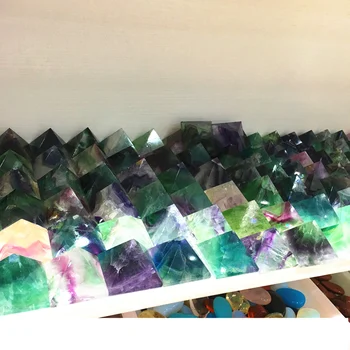 4pcs Natural Colorfulfluorite quartz Crystal gemstone pyramid meditation reiki chakra healing as for gift
4pcs Natural Colorfulfluorite quartz Crystal gemstone pyramid meditation reiki chakra healing as for gift