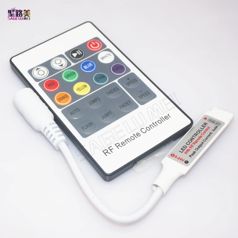 best price Mini DC5V-24V DC12V 20 Keys RF Wireless Remote Controller led Dimmer for 5050 3528 RGB LED Strip lamp Lights
best price Mini DC5V-24V DC12V 20 Keys RF Wireless Remote Controller led Dimmer for 5050 3528 RGB LED Strip lamp Lights