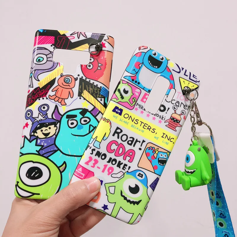 For Sam S10 plus Monsters University cover, Cute Sullivan Soft case For Samsung Galaxy note9 S8 Note8 S7 edge +toy stander Strap
For Sam S10 plus Monsters University cover, Cute Sullivan Soft case For Samsung Galaxy note9 S8 Note8 S7 edge +toy stander Strap