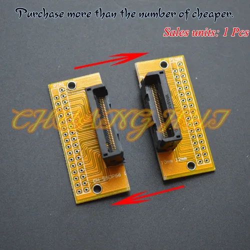 SSOP8-SSOP66 test socket SSOP ic socket Pitch=0.65mm Width can be adjusted freely without restriction
SSOP8-SSOP66 test socket SSOP ic socket Pitch=0.65mm Width can be adjusted freely without restriction