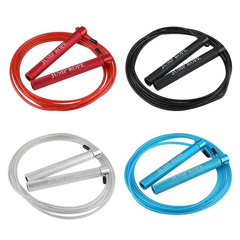 Steel Wire Jumping Rope Adjustable Durable Skipping Rope for Crossfit Training Fitnesss Reduce Weight Workout Rope Equipment
Steel Wire Jumping Rope Adjustable Durable Skipping Rope for Crossfit Training Fitnesss Reduce Weight Workout Rope Equipment