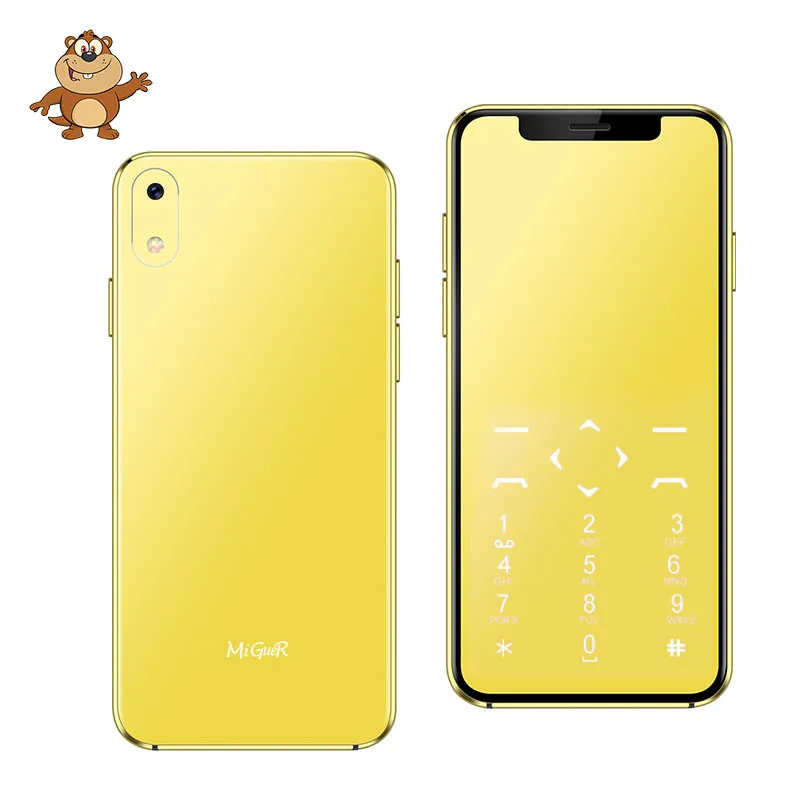 MiGueR MINI X Mobile Phone Big Voice 2.0 Inch MP3 Player Single SIM Card with Keyboard Bluetooth Small Phone New In Stock
MiGueR MINI X Mobile Phone Big Voice 2.0 Inch MP3 Player Single SIM Card with Keyboard Bluetooth Small Phone New In Stock