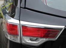 Exterior Refit Kit Chrome Rear Lights Tail Lamps Eyelid Eyebrow Stripes Cover Trim Fit For Toyota Highlander KLUGER 2014 - 2016
Exterior Refit Kit Chrome Rear Lights Tail Lamps Eyelid Eyebrow Stripes Cover Trim Fit For Toyota Highlander KLUGER 2014 - 2016