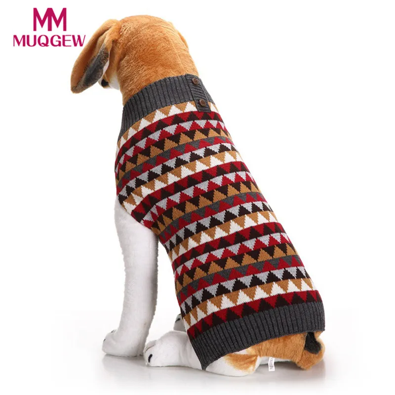 Small Large pet dog sweater christmas winter Warm costume Lattice stripes print cute Clothes Knitted Acrylic New Year Sweater
Small Large pet dog sweater christmas winter Warm costume Lattice stripes print cute Clothes Knitted Acrylic New Year Sweater