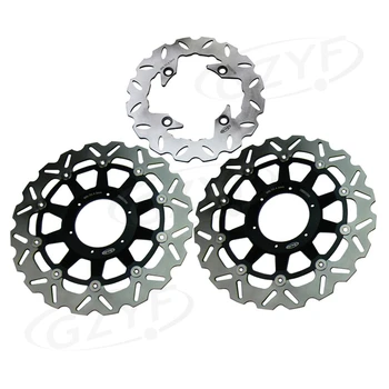 Front & Rear Brake Disc Disk Rotors Assembly for Honda CBR929RR 2000-2001 & CBR954RR 2002-2003 Folating Motorcycle Spare Parts
Front & Rear Brake Disc Disk Rotors Assembly for Honda CBR929RR 2000-2001 & CBR954RR 2002-2003 Folating Motorcycle Spare Parts