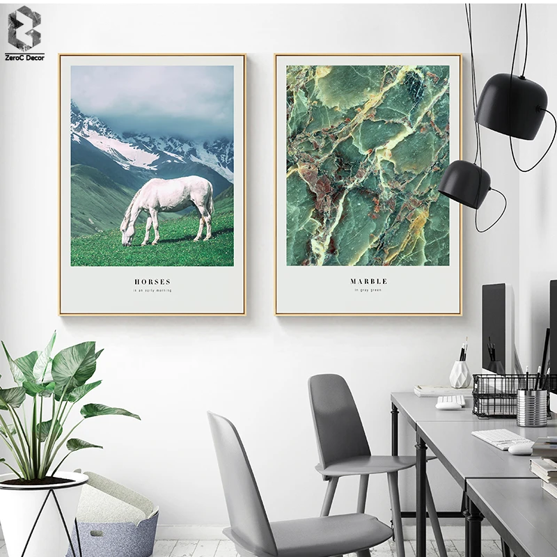 Green Theme Landscape Posters and Prints Horse Leaves Marble Quote Nordic Canvas Painting Wall Art for Living Room Kitchen Decor
Green Theme Landscape Posters and Prints Horse Leaves Marble Quote Nordic Canvas Painting Wall Art for Living Room Kitchen Decor