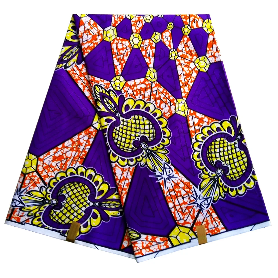 Polyester New African textiles,Purple African wax fabric, Ankara African Wax Print Fabric for African dress 6 yards LBLD-74
Polyester New African textiles,Purple African wax fabric, Ankara African Wax Print Fabric for African dress 6 yards LBLD-74