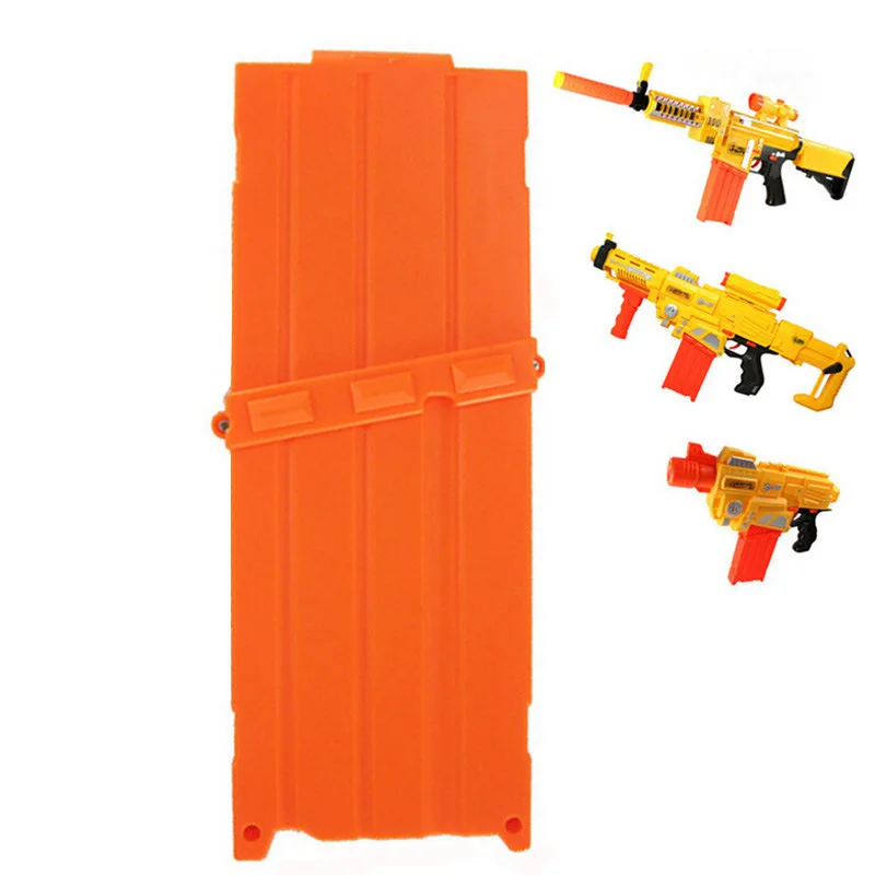 12 Reload Clip Magazines Round Darts Replacement Plastic Magazines Toy Gun Soft Bullet Clip Orange For Nerf N-Strike Elite
12 Reload Clip Magazines Round Darts Replacement Plastic Magazines Toy Gun Soft Bullet Clip Orange For Nerf N-Strike Elite