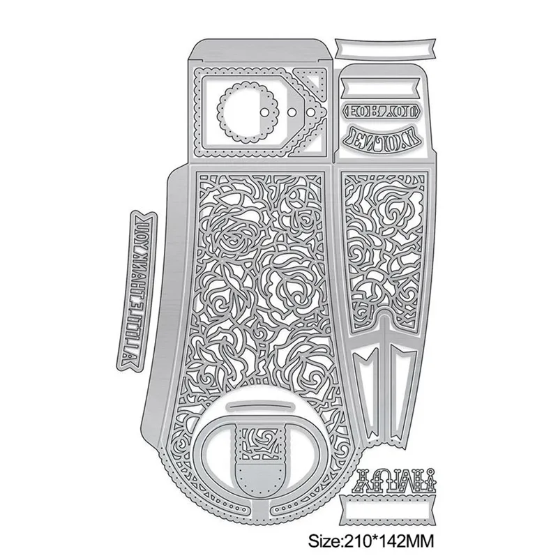 Naifumodo 5Pcs/lot 210*142MM Card Ablum Gift Bag Box Metal Cutting Dies New 2018 Arrival Dies Scrapbooking Craft Dies Metal Die
Naifumodo 5Pcs/lot 210*142MM Card Ablum Gift Bag Box Metal Cutting Dies New 2018 Arrival Dies Scrapbooking Craft Dies Metal Die