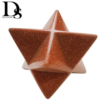 40mm Natural Goldstone Merkaba Star Quartz Crystal Merkaba Pendulum Chakra Healing Crystal Stones And Minerals
40mm Natural Goldstone Merkaba Star Quartz Crystal Merkaba Pendulum Chakra Healing Crystal Stones And Minerals