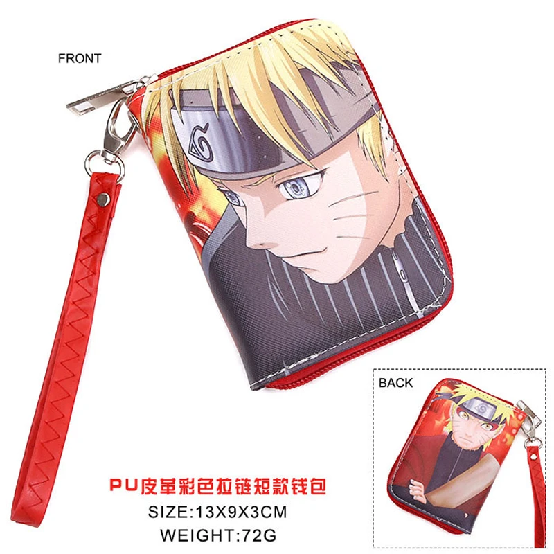 Colorful Anime Naruto Shippuden Konoha Uzumaki Naruto PU Short Wallet Purse with Zipper
Colorful Anime Naruto Shippuden Konoha Uzumaki Naruto PU Short Wallet Purse with Zipper