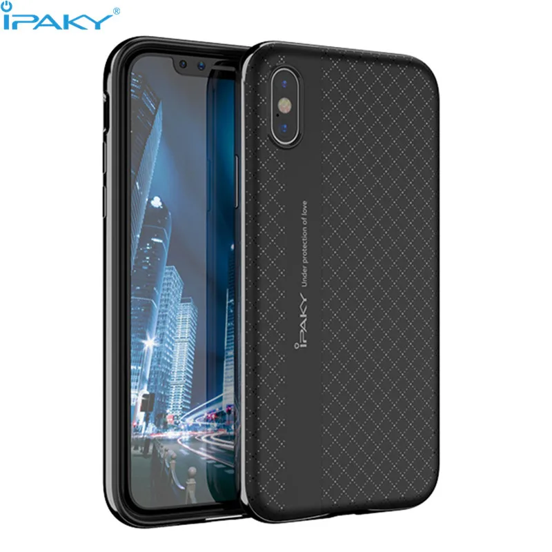 iPaky Orignal Brand For iPhone X Case Hybrid PC Frame+Silicone Back Cover Cellphone Case for iPhone X 5.8 Coque
iPaky Orignal Brand For iPhone X Case Hybrid PC Frame+Silicone Back Cover Cellphone Case for iPhone X 5.8 Coque