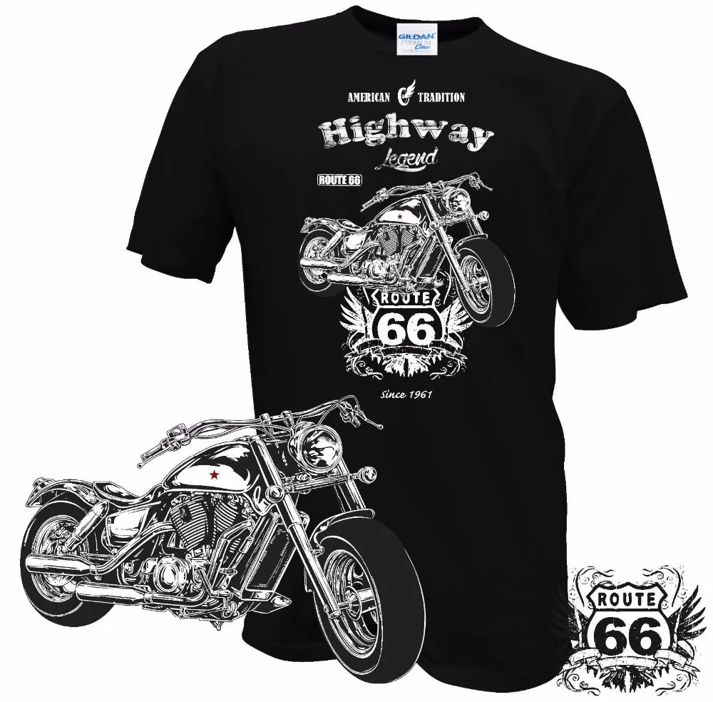 Custom Street Biker t-shirt Old School Chopper club vintage rocker Oldtimer MC