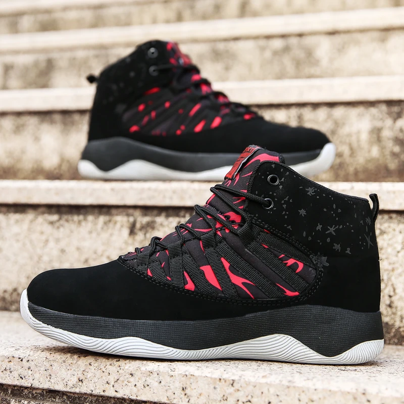Original Professional Men Basketball Shoes Air Cushion Boost High Ankle Top Sneakers Footwear Sport LBJ Adult Outdoor Trainers
Original Professional Men Basketball Shoes Air Cushion Boost High Ankle Top Sneakers Footwear Sport LBJ Adult Outdoor Trainers