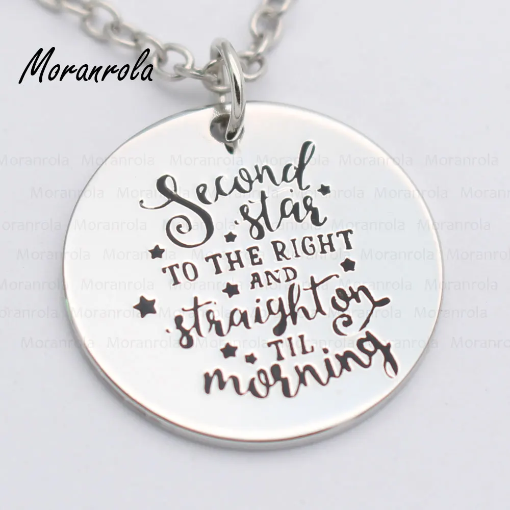 New arried" Second Star to the Right & Straight on till Mornig"Copper necklace Keychain,charm Hand Stamped Jewelry Inspirational
New arried" Second Star to the Right & Straight on till Mornig"Copper necklace Keychain,charm Hand Stamped Jewelry Inspirational