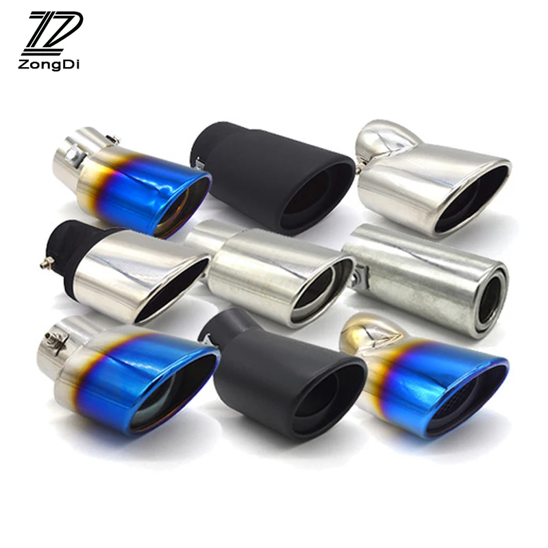 ZD Chrome Stainless Steel Automobiles Car Exhaust Muffler Tip pipe For Ford Lada Honda Renault for Universal car accessories
ZD Chrome Stainless Steel Automobiles Car Exhaust Muffler Tip pipe For Ford Lada Honda Renault for Universal car accessories