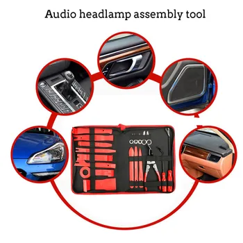 19pcs Portable Auto Car Radio Panel Door Clip Panel Trim Dash Audio Removal Installer Pry Kit Repair Tool Car-Styling CA
19pcs Portable Auto Car Radio Panel Door Clip Panel Trim Dash Audio Removal Installer Pry Kit Repair Tool Car-Styling CA