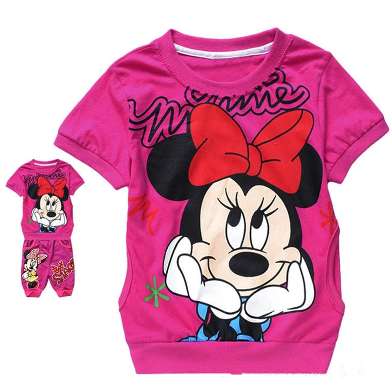 2 Pcs Set Minnie Cartoon Pattern Girls Clothes Casual Kids Clothes Girls Cotton Children Clothing Baby Girl Summer Clothes
2 Pcs Set Minnie Cartoon Pattern Girls Clothes Casual Kids Clothes Girls Cotton Children Clothing Baby Girl Summer Clothes