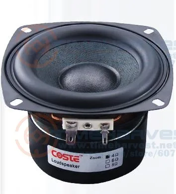 2 pcs 4 inch square 8 ohm 40W speaker 40W loudspeaker for arcade game machine cabinet parts Coin operator game Accessories
2 pcs 4 inch square 8 ohm 40W speaker 40W loudspeaker for arcade game machine cabinet parts Coin operator game Accessories