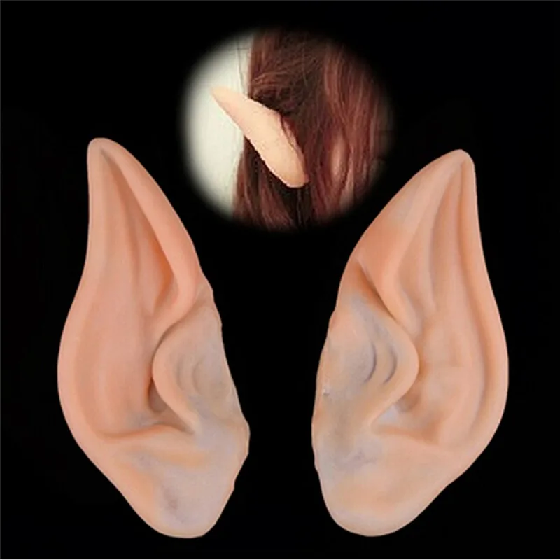 HENGHOME 1 Pair Fairy Pixie Elf Ears Cosplay Accessories Halloween Party Soft Pointed Prosthetic Ear Hobbit Lord of the Rings
HENGHOME 1 Pair Fairy Pixie Elf Ears Cosplay Accessories Halloween Party Soft Pointed Prosthetic Ear Hobbit Lord of the Rings