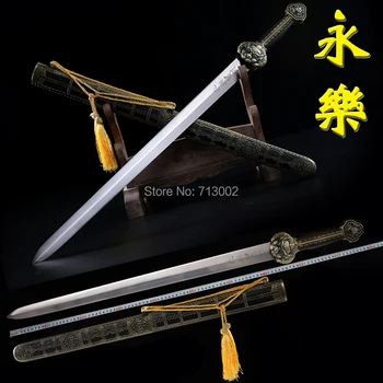 Handmade ancient Emperor Sword 60*Hadfield's manganese steel Blade sword Bronze Case Fitting
Handmade ancient Emperor Sword 60*Hadfield's manganese steel Blade sword Bronze Case Fitting