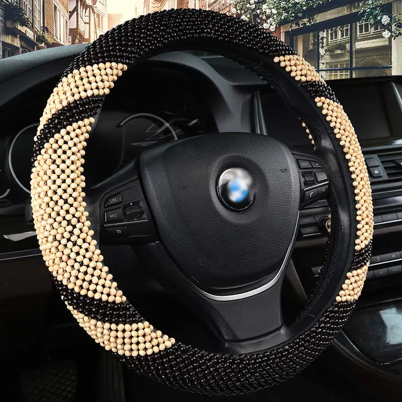 Summer Muzhu car steering wheel cover Breathable handlebar cover Steering wheel cover
Summer Muzhu car steering wheel cover Breathable handlebar cover Steering wheel cover