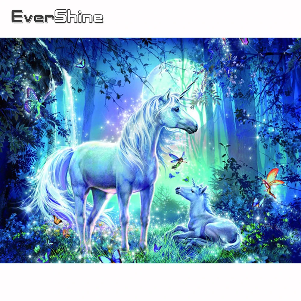 Evershine Diamond Painting Unicorn Full Square Diamond Embroidery Cartoon Cross Stitch Kit Diamond Mosaic Full Set Animal Sale
Evershine Diamond Painting Unicorn Full Square Diamond Embroidery Cartoon Cross Stitch Kit Diamond Mosaic Full Set Animal Sale